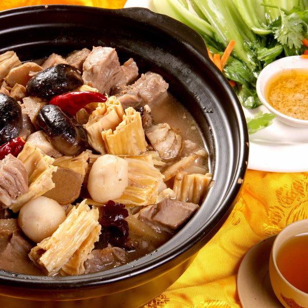 Lamb stew hot pot with Chinese vegetable - Fondue d'agneau - Restaurant PM