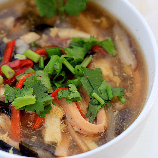 Hot and sour soup - Restaurant PM