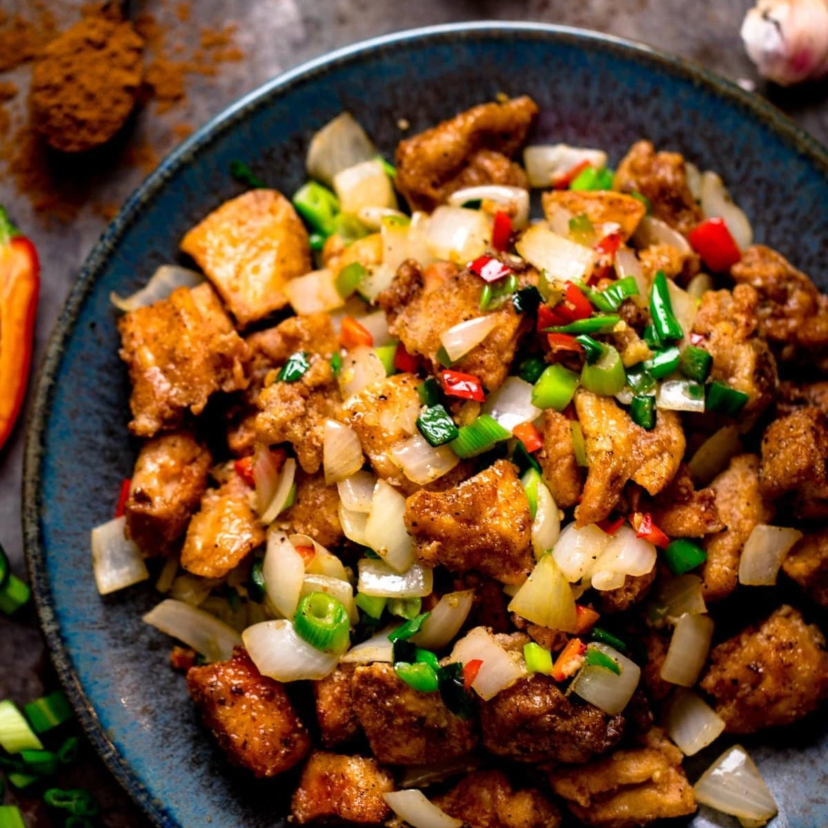 D4. Spicy Salt fried chicken