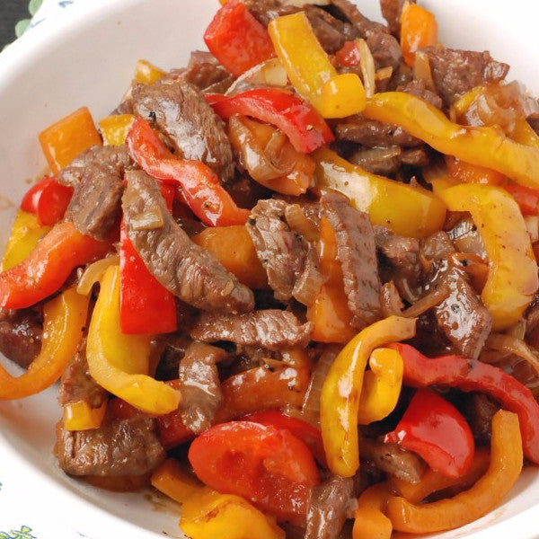 Beef with black pepper sauce - Restaurant PM