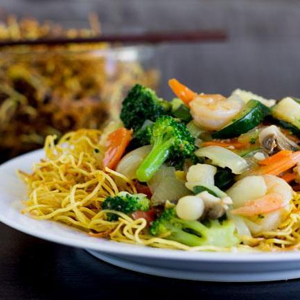 Cantonese crispy noodle - Restaurant PM