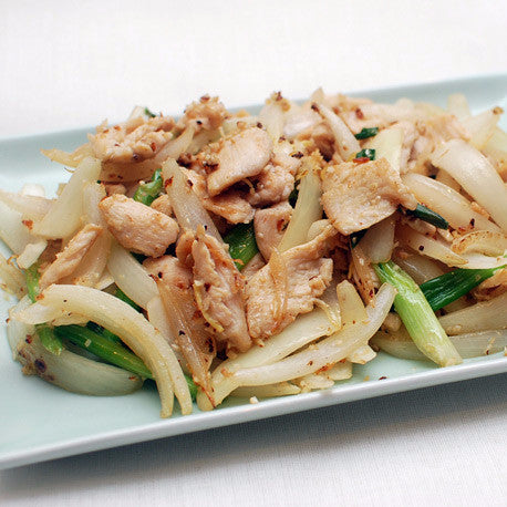 Chicken with ginger and shallots - Restaurant PM