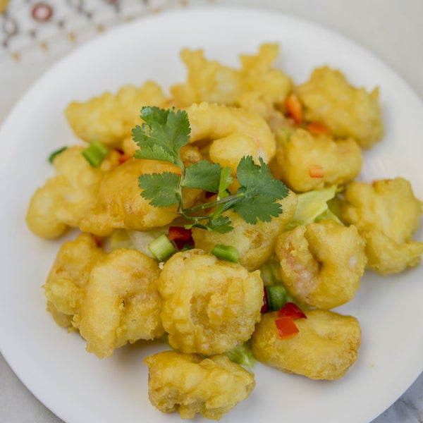 Spicy Salt seafood - Scallop, Shrimp and Calamari - Restaurant PM