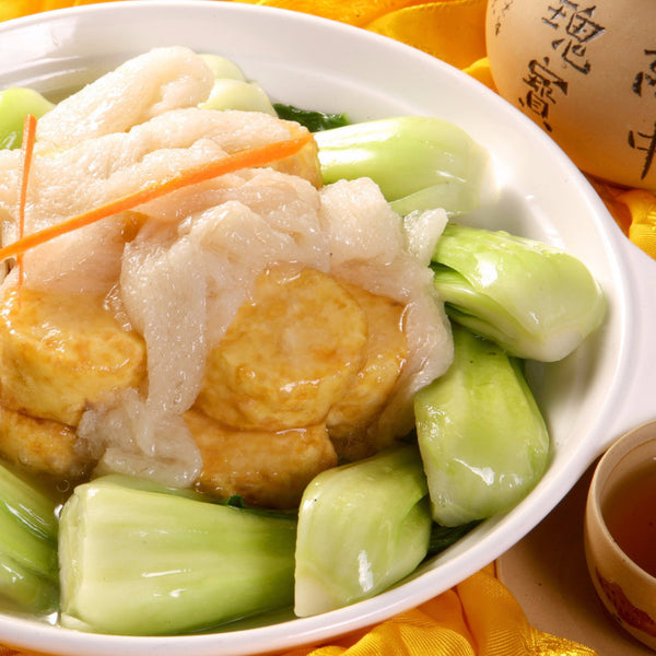 Japanese tofu with fungus and vegetables - Restaurant PM