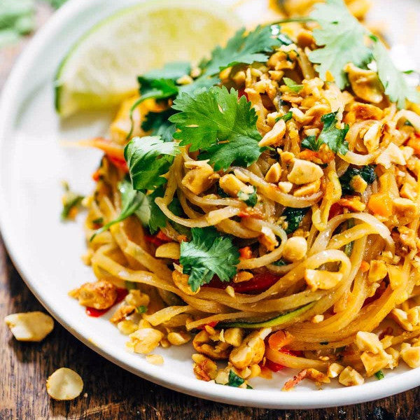 Thai rice noodles (Phad-thai) - Restaurant PM