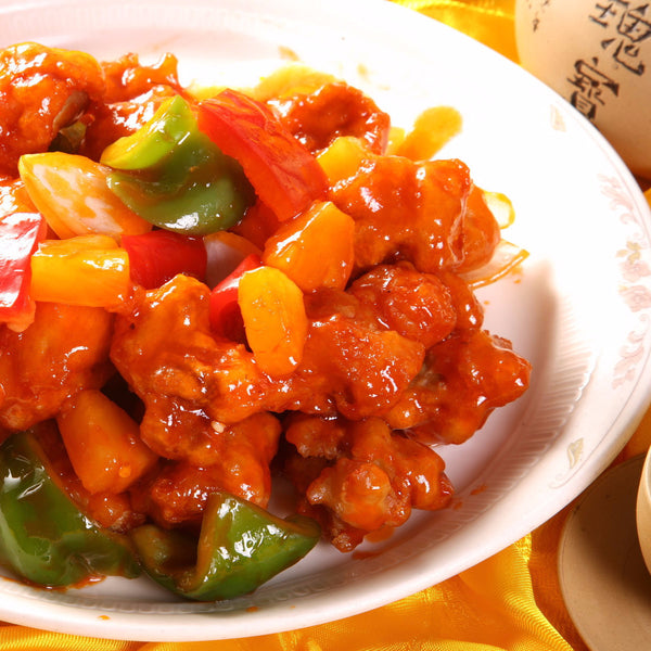Sweet and sour chicken with pineapple - Restaurant PM