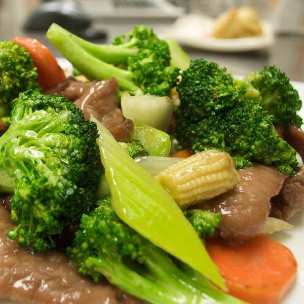 Beef with mixed vegetables - Restaurant PM