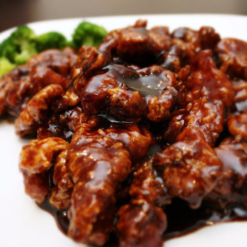 Pork chops with Beijing sauce (sweet and sour) - Restaurant PM