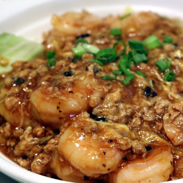 Shrimp with lobster sauce - Restaurant PM