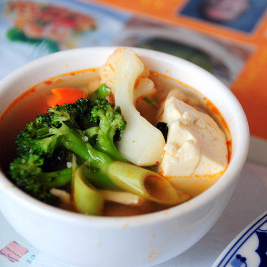 TomYum soup with Vegetable / Tofu - Restaurant PM